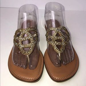 Matisse Rhinestone Sandals - size 8